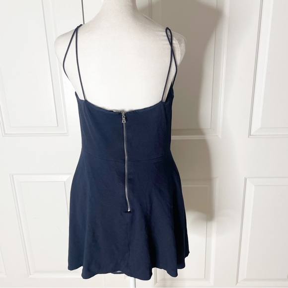 ALICE + OLIVIA SUZE SPAGHETTI STRAP SKATER DRESS - Picture 6 of 12